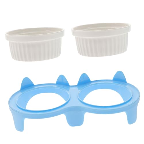 INOOMP 1satz Hochwertiger Hoher Katzennapf Mit Schrägem Design Rutschfestem Stand Abnehmbarer Basis Und Einfacher Reinigung Für Katzen Und Kleine Haustiere INOOMP 1satz Hochwertiger Hoher Katzennapf Mit Schrägem Design Rutschfestem Stand Abnehmbarer Basis Und Einfacher Reinigung Für Katzen Und Kleine Haustiere von INOOMP