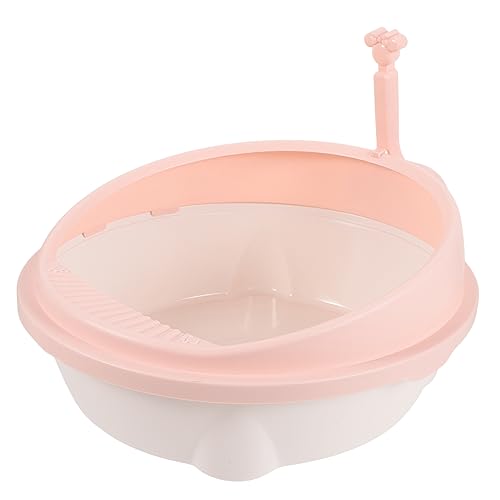 INOOMP Halbgeschlossene Katzentoilette Katzenstreuschaufel Katzentoilette für Kätzchen und Welpen Katzentoilette INOOMP Halbgeschlossene Katzentoilette Katzenstreuschaufel Katzentoilette für Kätzchen und Welpen Katzentoilette von INOOMP
