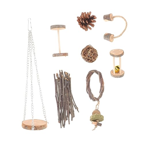INOOMP Spielzeug-Set Zur Zahnreinigung Für Haustiere – Kauspielzeug Für Meerschweinchen Und Vögel Zur Unterhaltung des Haustiers INOOMP Spielzeug-Set Zur Zahnreinigung Für Haustiere – Kauspielzeug Für Meerschweinchen Und Vögel Zur Unterhaltung des Haustiers von INOOMP