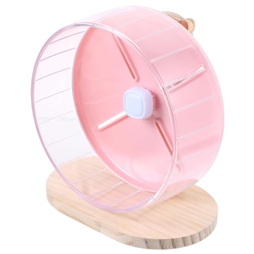 INOOMP 20cm Hamster Rad Chinchilla Übung Rad Haustier Käfig Zubehör Stille Spielzeug Dekorative Ratte Rad von INOOMP