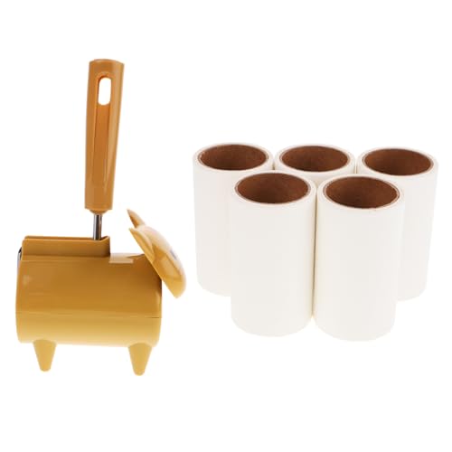 INOOMP Fusselroller-nachfüllpackung Klebriger Tierhaarentferner-Roller 1 Set 360 Blätter Hundehaarentferner von INOOMP