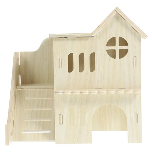 INOOMP 1satz Hamster Und Kleine Tiere Gemütliches Schlafhaus Mit Dekorativer Rückzugsort Für Meerschweinchen Und Ratten Langlebig Und Geruchsneutral von INOOMP