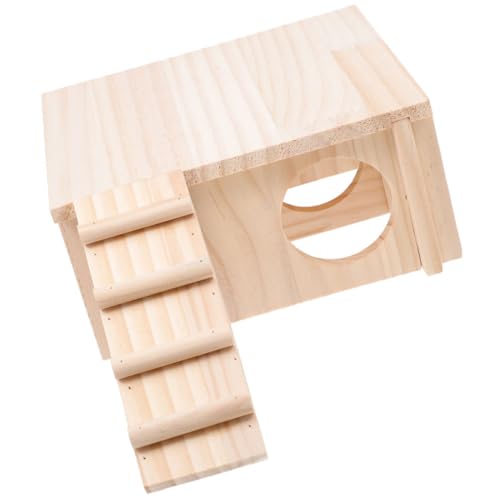 INOOMP 1satz Multi-Chamber Hamster Hideout Mit Kletterleiter Für Rennmäuse Und Zwerghamster Langlebiges Und Sicheres Spielzeug Für Kleine Haustiere von INOOMP