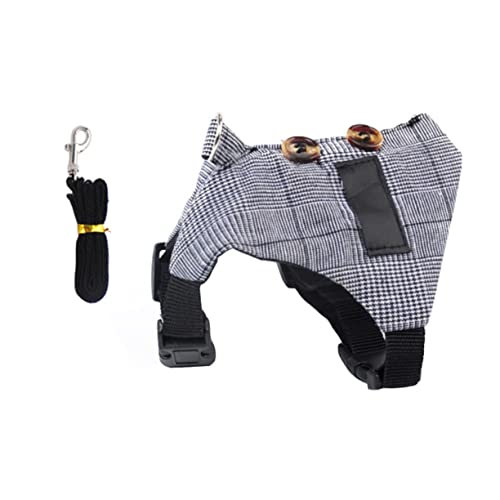 INOOMP 1 Set Hasenanzug Gurt Haustier Kaninchen Kleidung Leine Hasenträger Für Kaninchen Hasenkostüm Und Weste Haustierkleidung Kleintiergeschirr Dekorative Kaninchen Kleidung INOOMP 1 Set Hasenanzug Gurt Haustier Kaninchen Kleidung Leine Hasenträger Für Kaninchen Hasenkostüm Und Weste Haustierkleidung Kleintiergeschirr Dekorative Kaninchen Kleidung von INOOMP