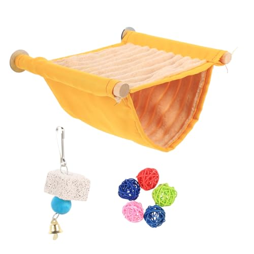 INOOMP Käfig Hängematte Für Vögel Papagei Spielzeug Set Warmes Nest Spielzeug Sicherer Ruheplatz Für Papageien INOOMP Käfig Hängematte Für Vögel Papagei Spielzeug Set Warmes Nest Spielzeug Sicherer Ruheplatz Für Papageien von INOOMP