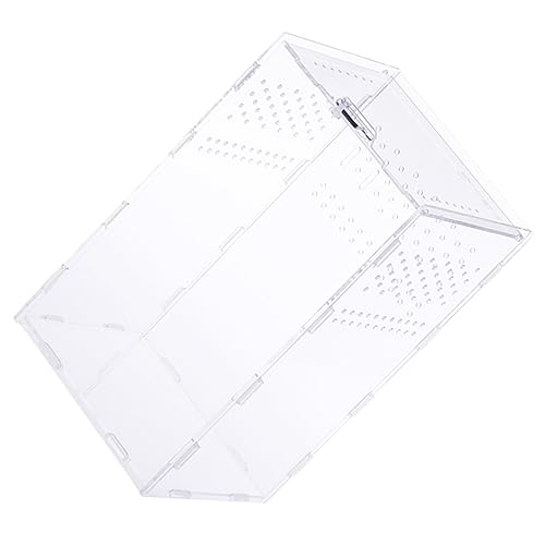 INOOMP Save Budget Show Love Kreativer Futterbehälter für Reptilien Abnehmbarer Züchter Belüftung Terrarium-Set für Schnecken Grillen Eidechsen INOOMP Save Budget Show Love Kreativer Futterbehälter für Reptilien Abnehmbarer Züchter Belüftung Terrarium-Set für Schnecken Grillen Eidechsen von INOOMP