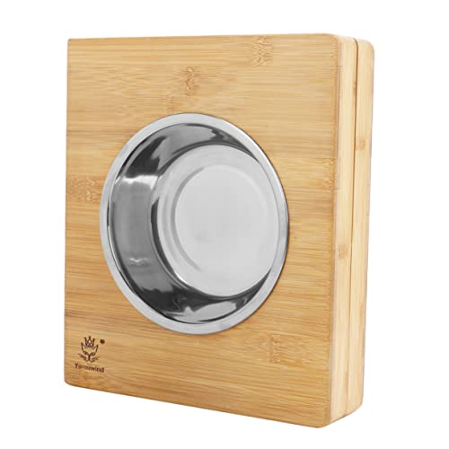 INOOMP 2-in-1 Pet Feeder Bowl Rack Hund Schalen Stehen Edelstahl Tiernahrung Container INOOMP 2-in-1 Pet Feeder Bowl Rack Hund Schalen Stehen Edelstahl Tiernahrung Container von INOOMP