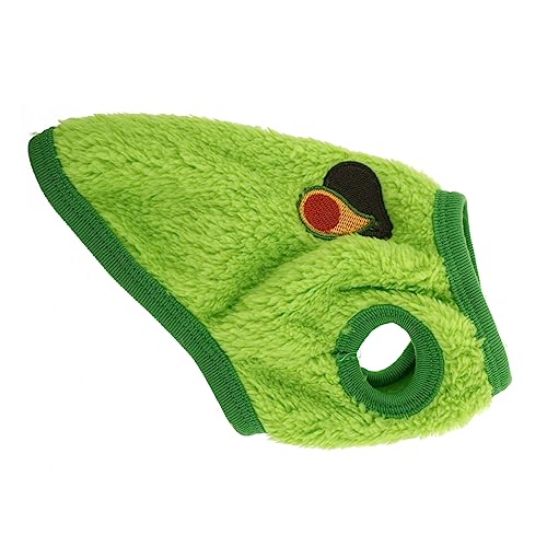 INOOMP 1stück Atmungsaktive Winterkleidung Für Kleine Haustiere Wärmende Und Bequeme Kleidung Für Kaninchen Und Andere Kleintiere Avocado von INOOMP