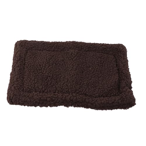 INOOMP 1 Stück Haustierzubehör Kaninchendecke Hamster Warmes Kissen Winter Hamster Pad Winterhamstermatte Igelmatte Haustiermatte Bettwäsche Für Kaninchen Geschirr Verdicken Tagesdecke von INOOMP