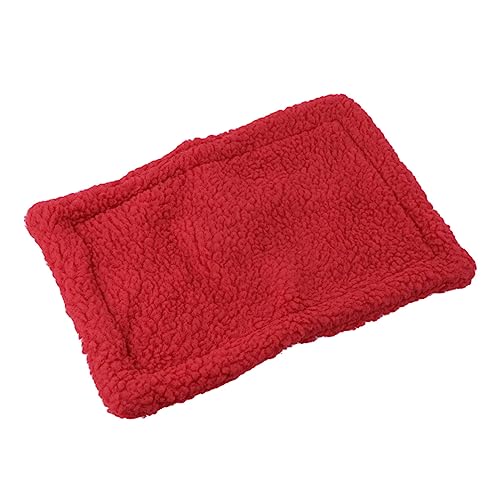INOOMP Komfortable 30x20cm Hamster Pad Haustier Kissen Schlaf Matte Pet Supplies Rot Für Haustiere INOOMP Komfortable 30x20cm Hamster Pad Haustier Kissen Schlaf Matte Pet Supplies Rot Für Haustiere von INOOMP