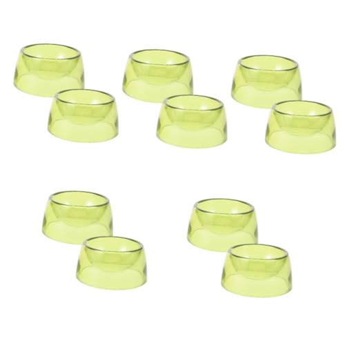 INOOMP 10 STK Futternapf für Hamster Futternapf für Kaninchen Futternapf für Meerschweinchen Hamster Futter Schüssel Leichtgewichtige Futter Schüssel Futternapf für Ratten Hamsterfutter von INOOMP