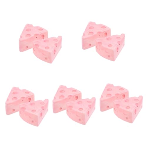 INOOMP 10 STK Käse Käse Mozzarella Molar Block for small Pets Guinea Pig Molar Block Hamster Backenzahn Hamster- -Spielzeug Spielzeuge Hamster-Käse-Spielzeug Häschen Backenzahn Hase von INOOMP