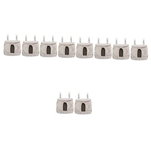 INOOMP Stoff Kaninchen 10 Stk Kleidersack Chinchilla-aufbewahrungshalter Hängende Lagerkrippe Hase Pet Feeder Pet Food Container Futterautomat Für Haustiere Futtersack Für Meerschweinchen Stoff Coffee INOOMP Stoff Kaninchen 10 Stk Kleidersack Chinchilla-aufbewahrungshalter Hängende Lagerkrippe Hase Pet Feeder Pet Food Container Futterautomat Für Haustiere Futtersack Für Meerschweinchen Stoff Coffee von INOOMP
