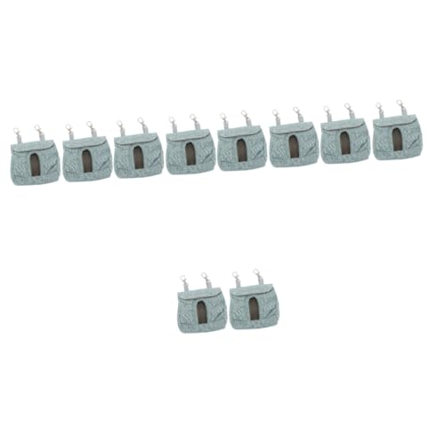 INOOMP 10 STK Kleidersack Häschen-Feeder Kaninchen Chinchilla-aufbewahrungshalter Futterbeutel Für Kleintiere Hängende Lagerkrippe Meerschweinchenhalter Kleine Lagerregale Hase Blue Stoff INOOMP 10 STK Kleidersack Häschen-Feeder Kaninchen Chinchilla-aufbewahrungshalter Futterbeutel Für Kleintiere Hängende Lagerkrippe Meerschweinchenhalter Kleine Lagerregale Hase Blue Stoff von INOOMP
