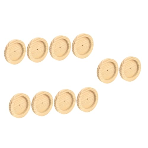 INOOMP 10stücke Hamster Futter Und Wassernapf Rutschfester Stabiler Futternapf Für Kleintiere Für Hamster Meerschweinchen Und Andere Nager von INOOMP