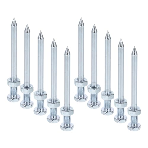 INOOMP 10stücke Rasenlüfter Spikes Metall-ersatzspikes Für Aerifizierer Effiziente Belüftung Und Bodenlockerung Für Gesundes Graswachstum INOOMP 10stücke Rasenlüfter Spikes Metall-ersatzspikes Für Aerifizierer Effiziente Belüftung Und Bodenlockerung Für Gesundes Graswachstum von INOOMP