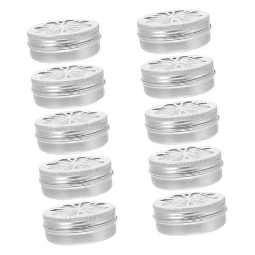 INOOMP 10 Stück Teiliges Hundegeruch trainingsset aus Robustem Aluminium Geruchsboxen für Futter Aromaaufbewahrung für Such Erziehungshilfen bei Hunden Aller von INOOMP