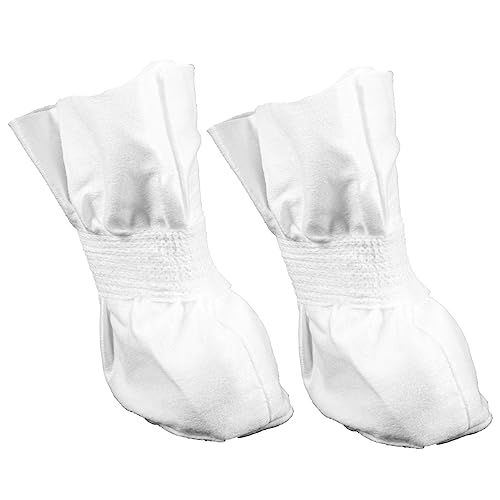 INOOMP 12 STK Fußabdeckung Für Haustiere Outdoor-hundesocken Regenschuhe Für Hunde Haustierschuhe Katzenschuhe Outdoor-hundestiefel Welpenstiefel Stoff Welpenschuhe Draussen Weiß INOOMP 12 STK Fußabdeckung Für Haustiere Outdoor-hundesocken Regenschuhe Für Hunde Haustierschuhe Katzenschuhe Outdoor-hundestiefel Welpenstiefel Stoff Welpenschuhe Draussen Weiß von INOOMP