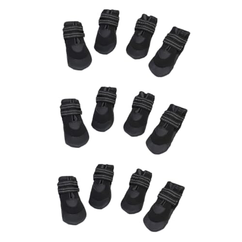 INOOMP 12 STK Gummi-Regenschuhe Für Hunde Welpenstiefel rutschfeste Hundestiefel wasserdichte Hundesocken Regenstiefel Für Haustiere Pfote Winter Warm Hundestiefel Pfotenschutz Hundepfote INOOMP 12 STK Gummi-Regenschuhe Für Hunde Welpenstiefel rutschfeste Hundestiefel wasserdichte Hundesocken Regenstiefel Für Haustiere Pfote Winter Warm Hundestiefel Pfotenschutz Hundepfote von INOOMP