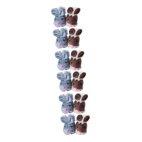 INOOMP 12 STK Katzenspielzeug Mäuse Spielzeug Katzen- -Spielzeug Backenzahnspielzeug Für Katzen Kauspielzeug Zum Zahnen Von Katzen Plüschtiere Polyester Dropshipping Katzen-Teaser INOOMP 12 STK Katzenspielzeug Mäuse Spielzeug Katzen- -Spielzeug Backenzahnspielzeug Für Katzen Kauspielzeug Zum Zahnen Von Katzen Plüschtiere Polyester Dropshipping Katzen-Teaser von INOOMP