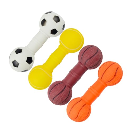 INOOMP 12 STK Langhantel-hundespielzeug Interaktives Spielzeug Für Welpen Quietschspielzeug Für Hunde Kätzchenspielzeug Hundebissspielzeug Hund Quietscht Vinyl Kinderkrankheiten Singen INOOMP 12 STK Langhantel-hundespielzeug Interaktives Spielzeug Für Welpen Quietschspielzeug Für Hunde Kätzchenspielzeug Hundebissspielzeug Hund Quietscht Vinyl Kinderkrankheiten Singen von INOOMP