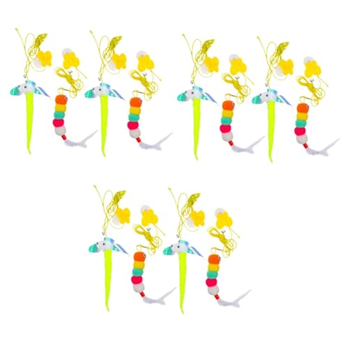 INOOMP 12 STK lustiges Katzenspielzeug Interaktives Katzenspielzeug für Wohnungskatzen Spielzeug für Katzen und Mäuse Interactive cat Toy katzenspielzeug für Kitten Spielzeuge Kätzchen INOOMP 12 STK lustiges Katzenspielzeug Interaktives Katzenspielzeug für Wohnungskatzen Spielzeug für Katzen und Mäuse Interactive cat Toy katzenspielzeug für Kitten Spielzeuge Kätzchen von INOOMP
