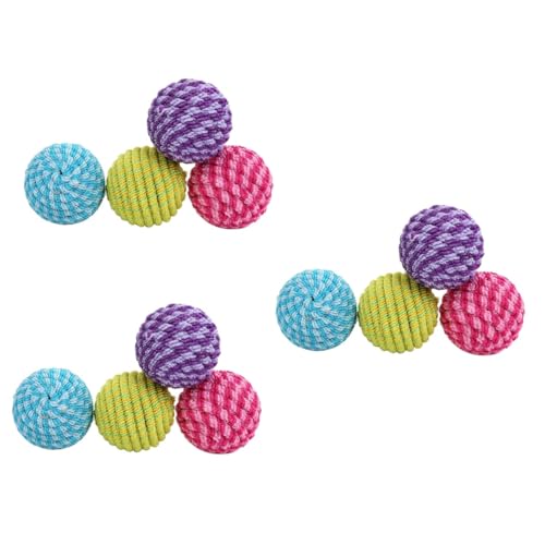 INOOMP 12stücke Interaktive Katzenspielzeuge Aus Elastischem Material Bunte Spielbälle Für Kätzchen Trainingsspielzeug Für Katzen Fördert Bewegung Und Zahnpflege Farben Zufällig INOOMP 12stücke Interaktive Katzenspielzeuge Aus Elastischem Material Bunte Spielbälle Für Kätzchen Trainingsspielzeug Für Katzen Fördert Bewegung Und Zahnpflege Farben Zufällig von INOOMP