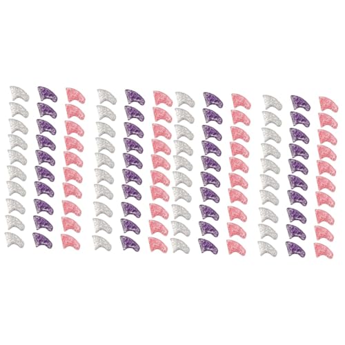 INOOMP 120stücke Teiliges Katzenkrallen Schutzkappen Aus Silikon Bunte Leichte Und Bequeme Krallenschoner Für Katzen Verhindert Kratzer Und Schont Möbel Für Zuhause Und Tierliebhaber von INOOMP