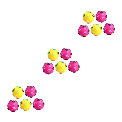 INOOMP 15 STK Ballspielzeug für Hunde sankastenspielsachen Hunde beschäftigung hundeball Spielzeug für Welpen Welpe Beißball Spielzeuge Spielzeug für Haustiere Haustier Spielzeug singen INOOMP 15 STK Ballspielzeug für Hunde sankastenspielsachen Hunde beschäftigung hundeball Spielzeug für Welpen Welpe Beißball Spielzeuge Spielzeug für Haustiere Haustier Spielzeug singen von INOOMP