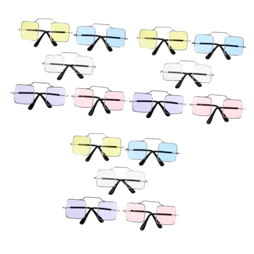 INOOMP 15 STK Lustige Spoof-Brille Haustier-brillenspielzeug Outdoor-hundespielzeug Über Brille Sonnenbrille Lustige Katzenbrille Hundekostüme Pet Brille Parodie Die Katze Dekorationen INOOMP 15 STK Lustige Spoof-Brille Haustier-brillenspielzeug Outdoor-hundespielzeug Über Brille Sonnenbrille Lustige Katzenbrille Hundekostüme Pet Brille Parodie Die Katze Dekorationen von INOOMP