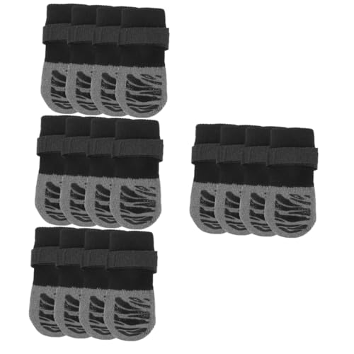 INOOMP 16 STK Haustier Socken Waschbare Haustiersocken Wiederverwendbare Pfotenschützer Socken Für Hunde Waschbarer Pfotenschutz Atmungsaktive Wintersocken Abriebfeste Hundesocken Nylon INOOMP 16 STK Haustier Socken Waschbare Haustiersocken Wiederverwendbare Pfotenschützer Socken Für Hunde Waschbarer Pfotenschutz Atmungsaktive Wintersocken Abriebfeste Hundesocken Nylon von INOOMP