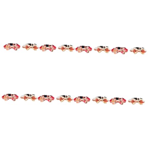INOOMP 16 STK Haustierhalsband Kätzchenhalsbandglocke Hund Katze Halloween- Hundehalsband Glocke Kleines Hundehalsband -Hals- Haustierzubehör Polyester von INOOMP
