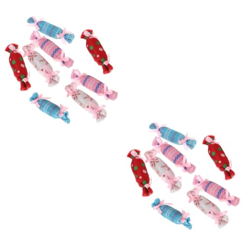 INOOMP 16 STK Stoff Süßigkeiten Kitten Spielzeug Katzen Spielzeug Interaktives Katzenspielzeug Spielzeug für Kätzchen Weihnachtskatzenspielzeug Katze bonbon Spielzeug Süßigkeitenspielzeug INOOMP 16 STK Stoff Süßigkeiten Kitten Spielzeug Katzen Spielzeug Interaktives Katzenspielzeug Spielzeug für Kätzchen Weihnachtskatzenspielzeug Katze bonbon Spielzeug Süßigkeitenspielzeug von INOOMP