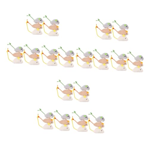 INOOMP 3er-Sets Plüschmaus-Spielzeug Interaktives Spielzeug Katzenspielzeug Unterhaltungsspielzeug Für Katzen Widerstandsfähig Robuste Verarbeitung 6 Stück X 3 INOOMP 3er-Sets Plüschmaus-Spielzeug Interaktives Spielzeug Katzenspielzeug Unterhaltungsspielzeug Für Katzen Widerstandsfähig Robuste Verarbeitung 6 Stück X 3 von INOOMP