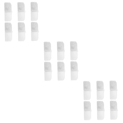 INOOMP 18 STK Wasserspender Filterwatte Automatische Tränke Für Haustiere Filter Für Katzenwasserspender Aktivkohlefilter Wasserspenderfilter Für Haustiere Haustierzubehör Baumwolle Weiß INOOMP 18 STK Wasserspender Filterwatte Automatische Tränke Für Haustiere Filter Für Katzenwasserspender Aktivkohlefilter Wasserspenderfilter Für Haustiere Haustierzubehör Baumwolle Weiß von INOOMP