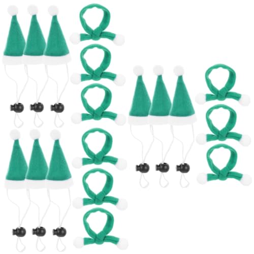 INOOMP 18stücke Teiliges Weihnachtskostümset Für Haustiere Weihnachtsmütze Und Schal Für Hunde Festliche Haustieraccessoires Für Charmante Feier INOOMP 18stücke Teiliges Weihnachtskostümset Für Haustiere Weihnachtsmütze Und Schal Für Hunde Festliche Haustieraccessoires Für Charmante Feier von INOOMP