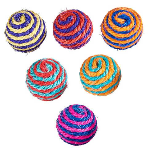 INOOMP 18 Stück Sisalball Katzenstockspielzeug Katzenübungsspielzeug Haustierbedarf Katzenspielzeug Katzenkratzer Katzenteaser Katzenbedarf Katzenspielzeugbedarf Interaktives INOOMP 18 Stück Sisalball Katzenstockspielzeug Katzenübungsspielzeug Haustierbedarf Katzenspielzeug Katzenkratzer Katzenteaser Katzenbedarf Katzenspielzeugbedarf Interaktives von INOOMP