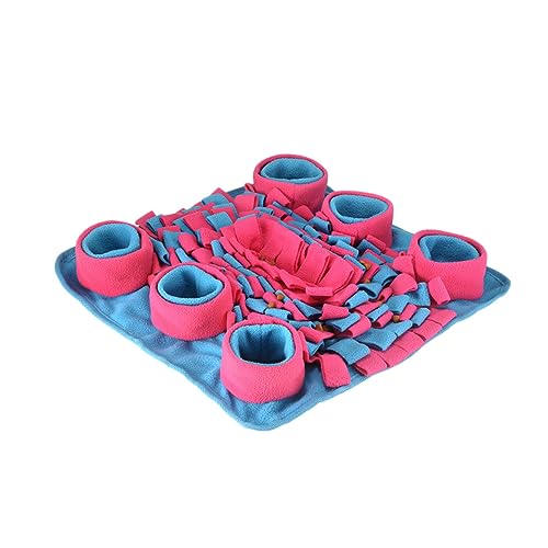 INOOMP 1stück Pet Slow Feeder Matte Mit Antirutschboden Schmackhafte Futtermatte Für Hunde Intelligenz Und Geruchsfähigkeit Farbenfrohes Design Maschinenwaschbar Zum Zähneputzen Und von INOOMP