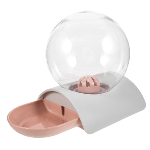 INOOMP Automatische Tränke Für Hunde & Katzen - Wasserhalter Mit Großer Schüssel - Abs-acryl - Praktischer Tierbedarf - Kein Überlauf von INOOMP