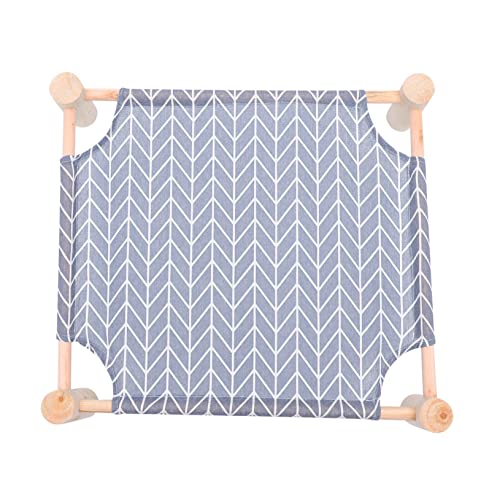INOOMP Erhöhtes Katzen-/hundebett Haustier-vierbeinerhaus Outdoor-/Indoor-hundecampingbett Abnehmbares Waschbares Design von INOOMP