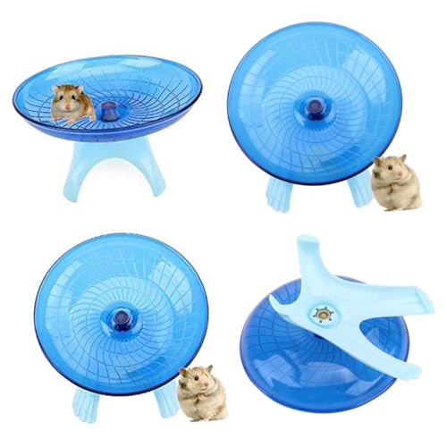 INOOMP Laufrad Aus Komfortablem Material – Lauf-UFO Für Hamster Lauffreie Scheibe Freistehend Trainiert Zehen Und Nägel von INOOMP