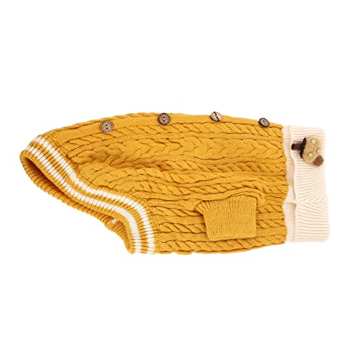 INOOMP 1stück Hochwertiger Hundepullover Mit Rollkragen Für Kleine Hunde Bequemes Warmes Herbst-Winter-Outfit Aus Weichem Material Für Chihuahua Pomeranian Und von INOOMP