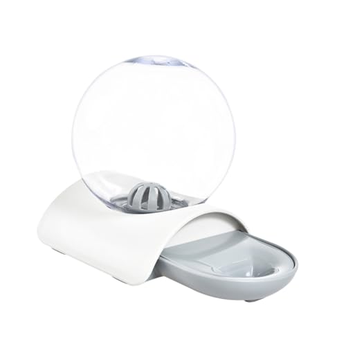 INOOMP 1pc Pet Automatische Waterer Wasser Dispenser Große Kapazität Pet Schüssel Für Hund Katze in Grau von INOOMP
