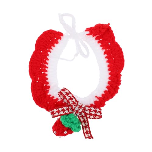 INOOMP Stilvolles Katzenhalsband Festliche Welpenhalskette Dekorative Haustierhalskette Mit Blumen Haustierhalsband Für Fotografie-Requisiten von INOOMP