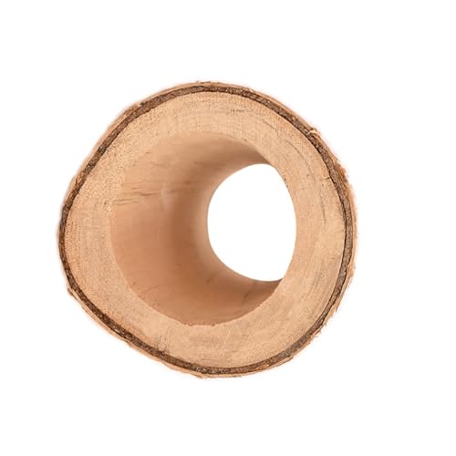 INOOMP Holz Tier Tunnel Hamster Spielzeug Meerschweinchen Spielzeug Lustige Hamster Spielen Tunnel von INOOMP