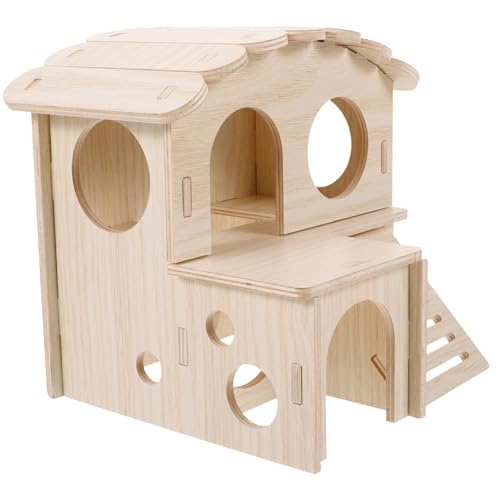 INOOMP 1stück Hamster Haus Aus Doppellagiges Tierheim Für Kleintiere Kreatives Schlafnest Für Hamster Mäuse Und Andere Kleine Haustiere Umweltfreundliches Design Sichere Und Stilvolle INOOMP 1stück Hamster Haus Aus Doppellagiges Tierheim Für Kleintiere Kreatives Schlafnest Für Hamster Mäuse Und Andere Kleine Haustiere Umweltfreundliches Design Sichere Und Stilvolle von INOOMP