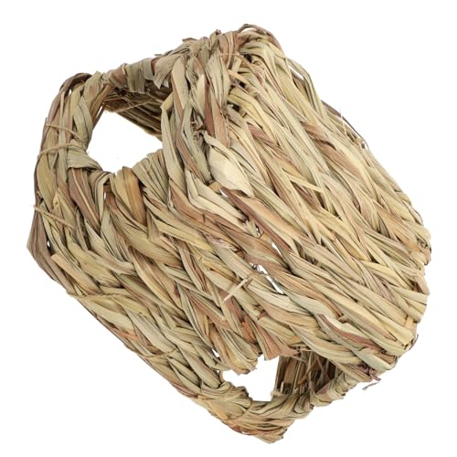 INOOMP 1pc Hamster Hideout Große Woven Hideouts Für Den Heimgebrauch Gras Hideaway Tunnel von INOOMP