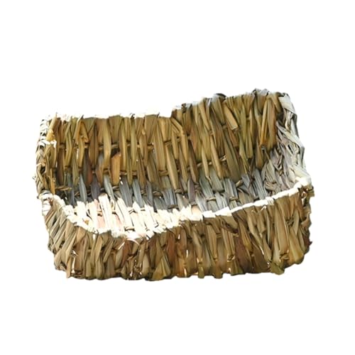 INOOMP 1stück Naturgewebtes Gras Nest Für Kaninchen Praktisches Schlafbett Für Haustiere Für Meerschweinchen Und Chinchillas Robuste Woven Struktur Gemütlicher Rückzugsort Für INOOMP 1stück Naturgewebtes Gras Nest Für Kaninchen Praktisches Schlafbett Für Haustiere Für Meerschweinchen Und Chinchillas Robuste Woven Struktur Gemütlicher Rückzugsort Für von INOOMP