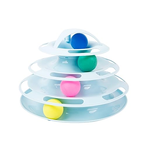 INOOMP Interaktives Katzenspielzeug 1 Stück 4-stufiger Rotierender Plattenspieler Leuchtende Bälle Haustierspielzeug für Katzen Leicht Aufmerksamkeit Zu Erregen INOOMP Interaktives Katzenspielzeug 1 Stück 4-stufiger Rotierender Plattenspieler Leuchtende Bälle Haustierspielzeug für Katzen Leicht Aufmerksamkeit Zu Erregen von INOOMP