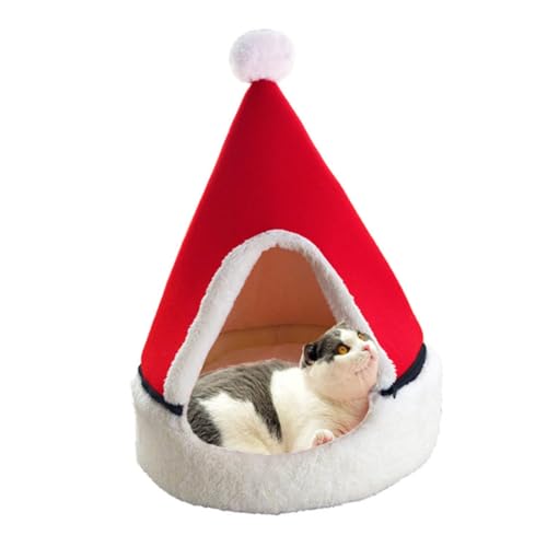 INOOMP 1stk Weihnachtshaustiernest Bett Katzenhütte Haustier Zelt Höhle Haustierzubehör Weihnachten Winter Pet Nest Zelte Druckfester Hochelastischer Schwamm Weihnachtsutensilien Hündchen INOOMP 1stk Weihnachtshaustiernest Bett Katzenhütte Haustier Zelt Höhle Haustierzubehör Weihnachten Winter Pet Nest Zelte Druckfester Hochelastischer Schwamm Weihnachtsutensilien Hündchen von INOOMP